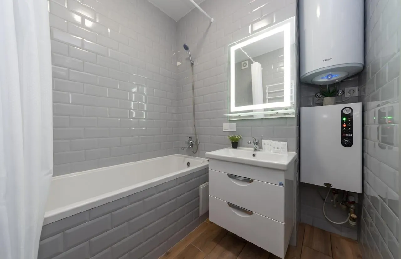 Flatrent Olympic Park, Метро Бориспільська Поруч! キエフ 0*,