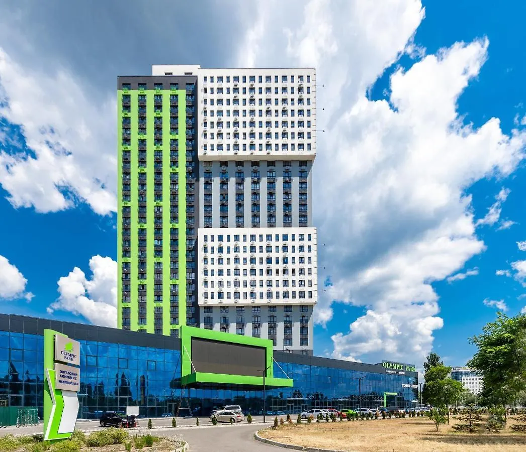 Lejlighed Flatrent Olympic Park, Метро Бориспільська Поруч! Kyiv Ukraine