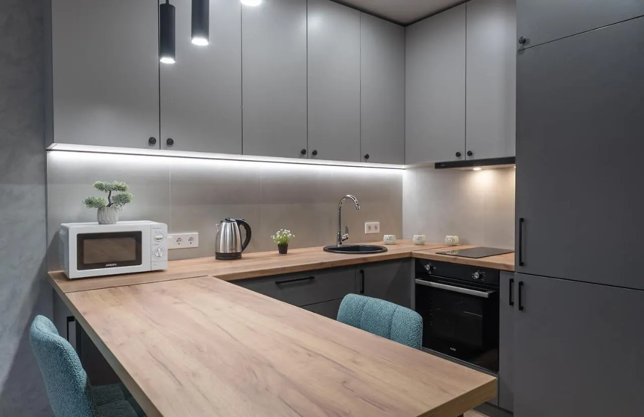 Flatrent Olympic Park, Метро Бориспільська Поруч! Kyiv Lejlighed